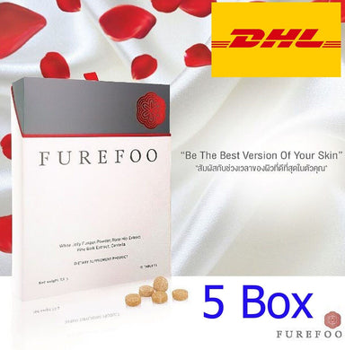 5X FureFoo For Skin Whitening Vitamin Feel Nourishing Dietary Supplement 15Ta