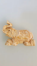 Load image into Gallery viewer, Elephant White Magnet Resin Hand Mold Shaped Painted Collectibles Easter