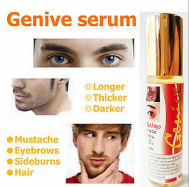 GENIVE Serum Lash Nature Growth Simulator Eyebrow Eyelash Longer Thicker 10ml