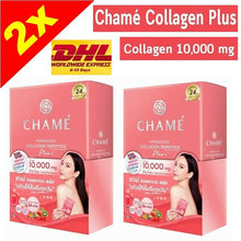 Load image into Gallery viewer, 2x Chame Collagen Tripeptide Plus 10000 mg Anti-Aging Radiance Aura Smooth DHL