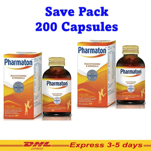 Geriatric Pharmaton 200 Capsules with Ginseng Extract Natural Health Product