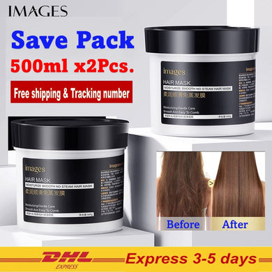 2x CHUNFU Hair Treatment Cream Keratin Moisturizes Nourishing Restore Damaged