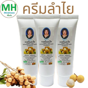 Longan Cream Seed Extract Muscle Pain Thai Herbal Massage Osteoarthriti (5x120g)