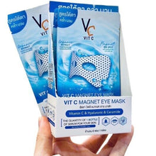 Load image into Gallery viewer, Ratcha VC Vit C Magnet Eye Mask Reduce Puffiness Dark Circle 15mlx6 sheets