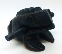 Load image into Gallery viewer, Frog Wood Carved have Musical Instrument Sound Relaxing Fun Handmade Thailand