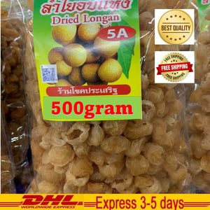 500g Thailand Premium Grade Dried Longan Dehydrated Dragon Eyes Fruits Healthy