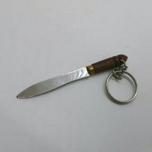 Load image into Gallery viewer, KNIFE Wood Handle Ver.1 Handmade Portable Keyring Charm Keyring Cute Souvenir