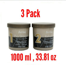 Load image into Gallery viewer, 3 Pack Striaght Hair Rebonding and Relock Neutralizer Cream Silky Hair 1000ml
