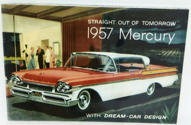 Dream Car Design Magnet 1957 Mercury Poster funny joke pic Fridge Collectible