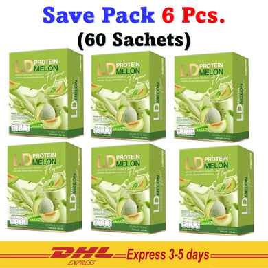 6x LD Protein Melon Powder Drink Weight Management Meal Replacement Fat Sugar 0%