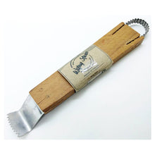 Load image into Gallery viewer, Thai Tools Kitchen Coconut 2 in 1 Scraper Shredder Vintage Grater Hand Wooden