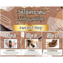 Load image into Gallery viewer, 1Set Goat Milk Keratin Shampoo &amp; Serum goat milk &amp; Hair Treatment Premium