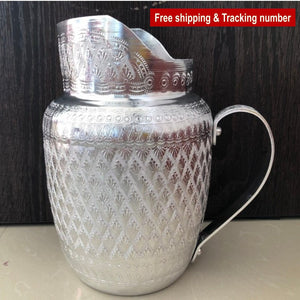 Aluminium Pitcher Thai Ancient Traditional Design Free ship with tracking