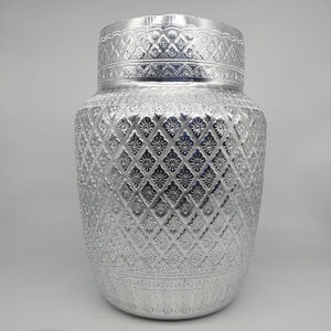 Pitcher Jug Jar Mug Aluminum Liquid Water Vintage Thai Silver Drinking