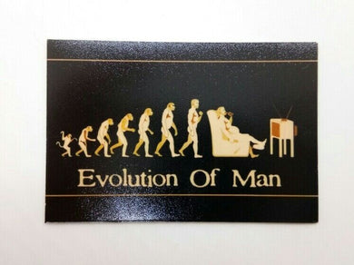 EVOLUTION OF MAN pic Design Vintage Poster Magnet Fridge Collectibles Home