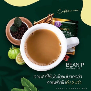 BEAN'P Coffee Mix instant Control Weight Diet Coffee Drink Trans Fat Free