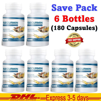 6x30cap Benja Oil Securmin Dietary Supplement Nourish Brain Bone General Wellnes