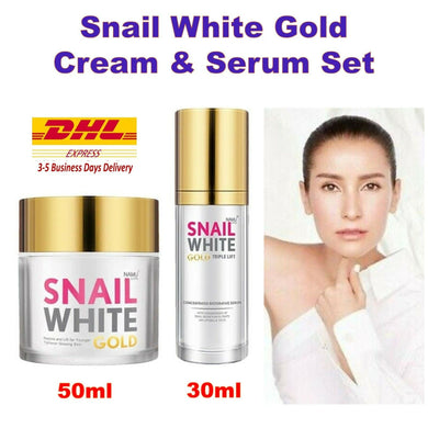 Namu Life Gold Facial Serum Anti-Aging Wrinkle Set Radiance Smooth Aura Skin
