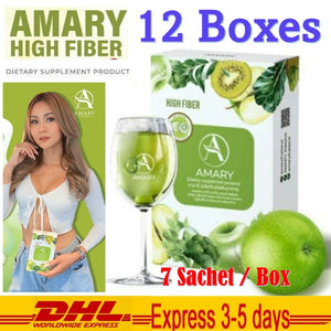 12x AMARY High FIBER Detox Diet Weight Loss Weight Management Fat Burn Slimming