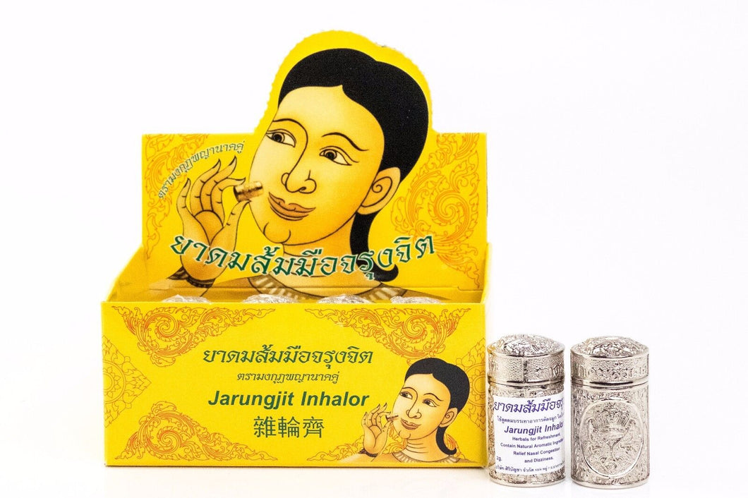 JARUNGJIT Inhaler Thai Herbal Natural Nasal Lasts a long time