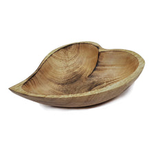 Load image into Gallery viewer, 7&quot; Heart Curved Shaped Bowl - Functional and Collectible Bowl - Handcrafted