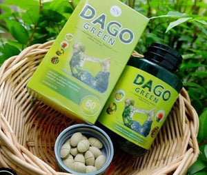 3x Dago Green Herbal Detox Diet Reduce Belly Fat Increase Absorption Digestion