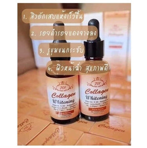 10x Nourishing Collagen Whitening Plus Facial Serum Vitamin E , C Wrinkles Ance