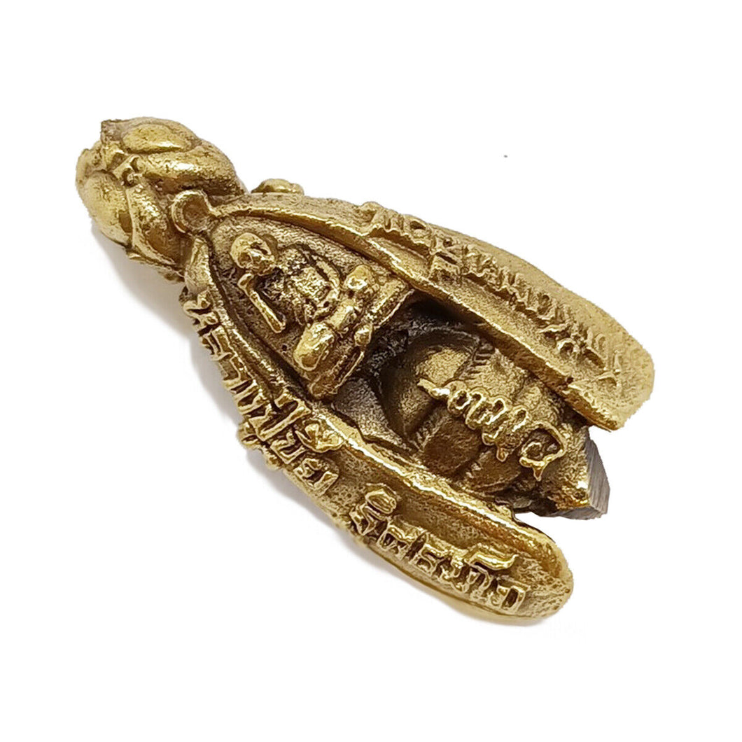 WASP BEE BUG Brass Talisman Love Charm RICH Magic Thai Amulet Pendant