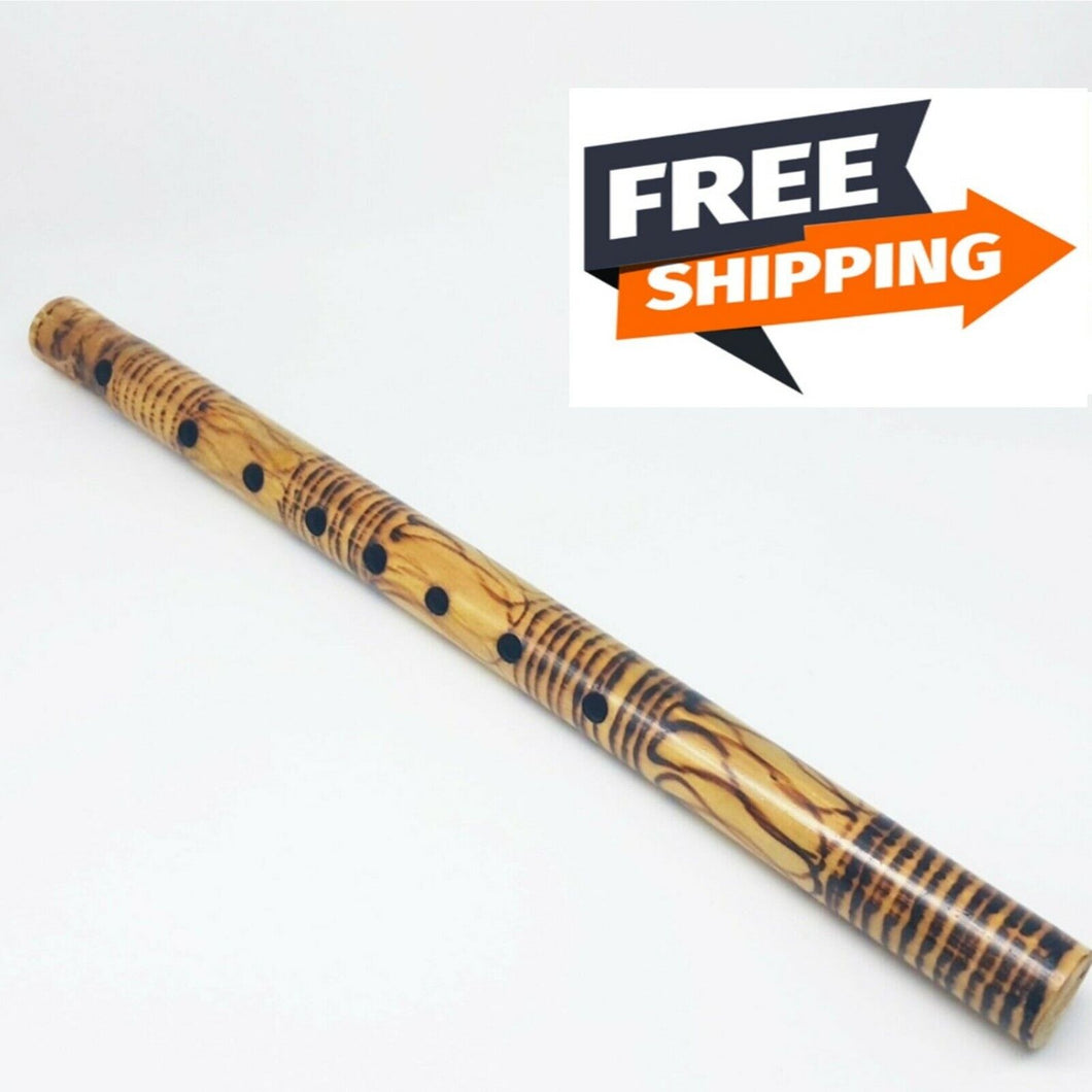 Bamboo Flute Pipe woodwind Traditional Handmade Music good sound Thai Heritage