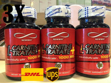 Load image into Gallery viewer, 3 NEWWAY L-Carnitine Plus Dietary Supplements fat burner Slimming Weight health