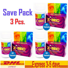 Load image into Gallery viewer, Z-BEC Multivitamins Multimineral High Potencyy Adults Formula 180 Tablets