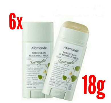 6x Pore Clean Blackhead Stick Acne Spot Removal Product Smooth Skin 18g