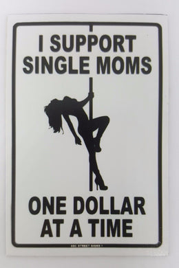 ONE DOLLAR funny joke pic Design Vintage Poster Magnet Fridge Collectible