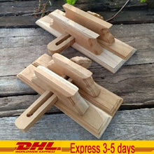 Load image into Gallery viewer, 2Set Wooden Door Locks Bolts Handles Teak Thai Handmade Antique Home Decor