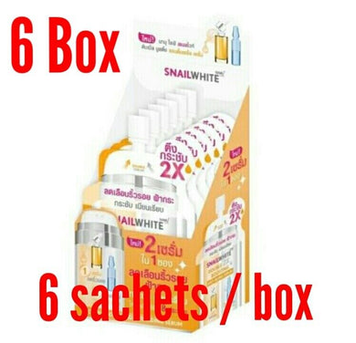 6x Whitening Snailwhite Double Boosting Anti Aging Serum Instant Wrinkle Remover