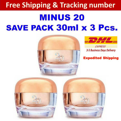 3x30ml Pink Gold Minus 20 Bomb Power dark Anti Wrinkle spots dry skin youthful