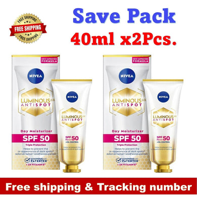 Nivea Luminous 630 Spot Clear Sun Protect SPF50 PA+++ Oil Control 40ml (2Pcs.)