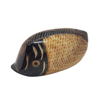 Load image into Gallery viewer, Water Buffalo's Horn Carved Fish Sculpture Decor Collectible Lucky Bone Gift
