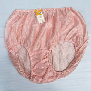 x6 Women Panties Nylon Satin Silky Hi Briefs Knickers Granny Underwear Size XL