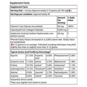 California Gold Nutrition CollagenUP Marine Collagen Hyaluronic Acid Vitamin C