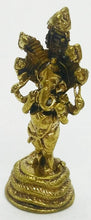 Load image into Gallery viewer, Ganesh N?khprk Brass Miniature Talisman Love Charm Magic Thai Amulet Pendant