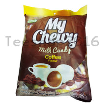 Load image into Gallery viewer, CHEWY CANDY BOTTLE MIX 5 FLAVORS 120 TTOFFEE HAOLIYUAN BRAND THAI DESSERT