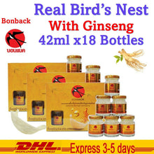 Load image into Gallery viewer, 18x 100% Authentic Bonback Ginseng Bird&#39;s Nest Natural Caves Sterilized Healthy