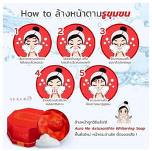 Load image into Gallery viewer, 6x Skin Whitening Soap Reduce Freckles Acne Dark Spots Wrinkle Aure Radiance