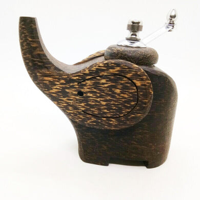 Elephant Pepper Powder Kitchen Tools Manual Grinder Stainless Steel Hand Wooden