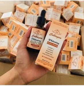 10x Nourishing Collagen Whitening Plus Facial Serum Vitamin E , C Wrinkles Ance