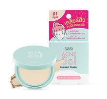 Load image into Gallery viewer, 3x Face Powder Compact Foundation control soft texture reduce acne smooth skin