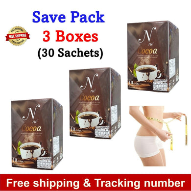 30Sachets N Ne Instant Drink Cocoa Powder Weight Loss Weight Control Slim Body