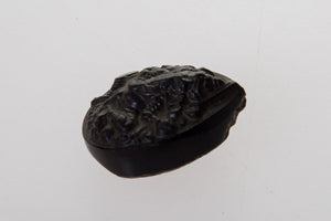 Headed God Elephant Amulet Rock Carving Black Stone Image Figurine Collectibles