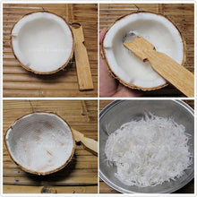 Load image into Gallery viewer, Coconut Grater Scraper Thai Kitchen Tool Kitchenware Shredder Oil Wooden Wood